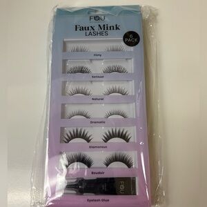 Faux Mink Lashes 6 Pack